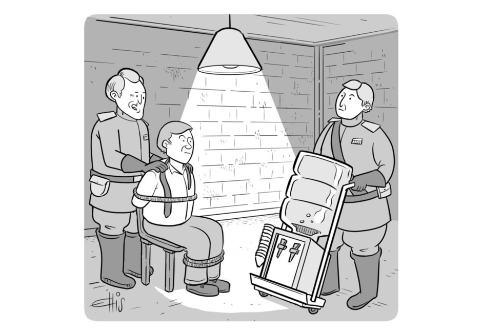 “We have ways of making you small-talk.”