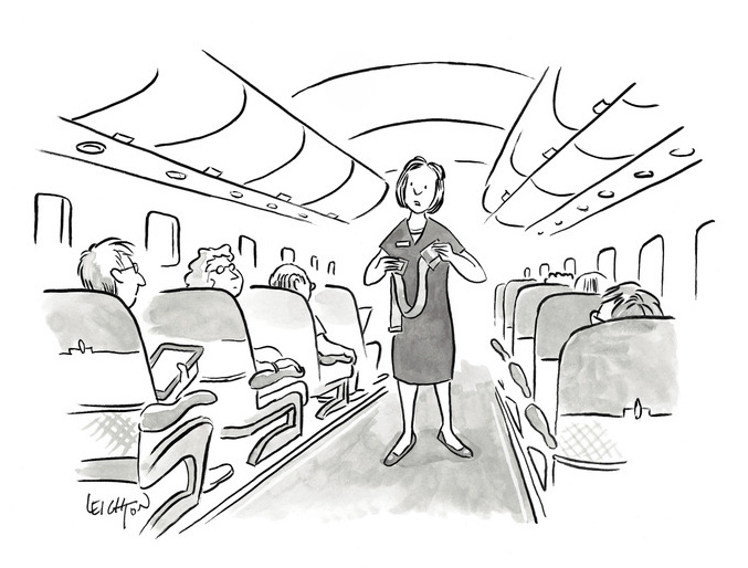 “Is there something on my face? I’ve never had anybody watch this demonstration before.”