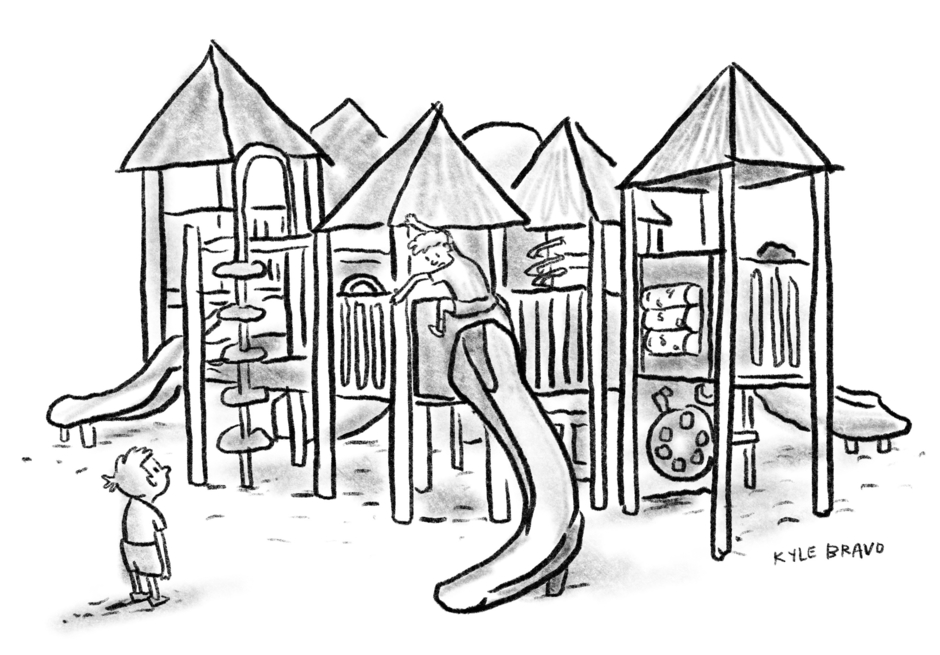 “My goal is to figure out every way to climb on this thing not intended by the manufacturer.”