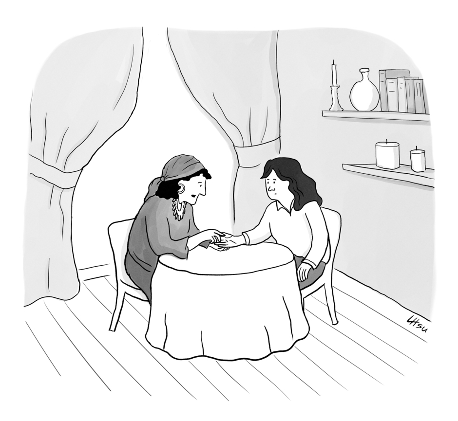 “Your deep lines indicate a long future of buying overpriced moisturizers that promise smoother skin.”
