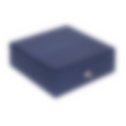 Heritage Chroma Four Watch Box in Navy Blue