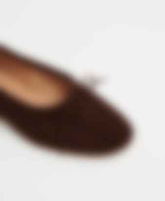 Dream Ballerina in Chocolate Suede