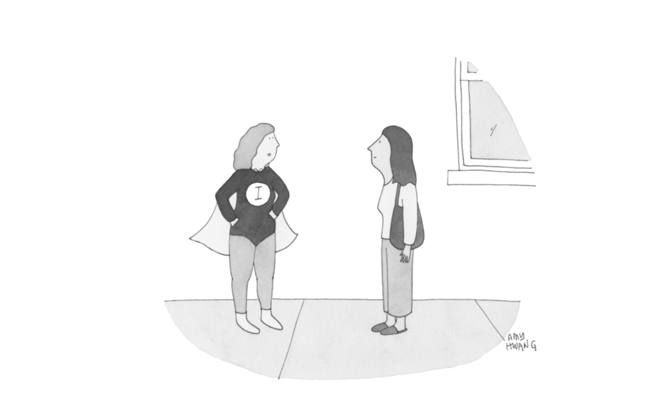 “I’m invisible to all men.”