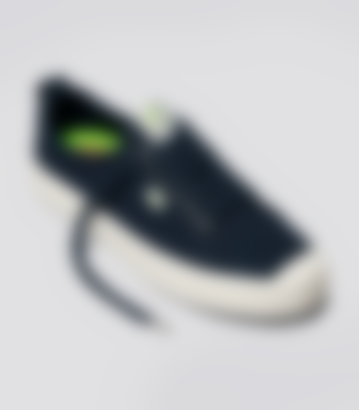 Women's Oca Low-Top Navy Canvas Sneaker