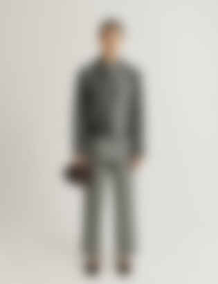 The Relaxed Pants in Lightweight Mélange Wool