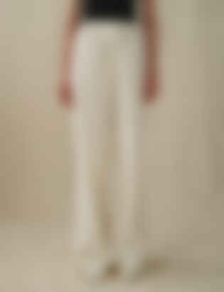 The Slouch Pants in Cotton Poplin