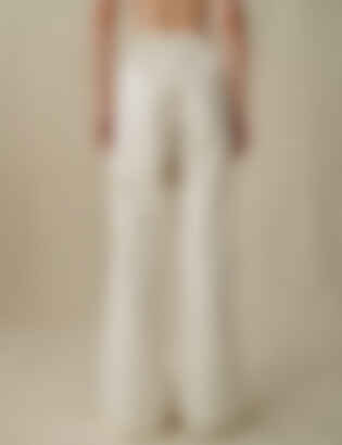 The Slouch Pants in Cotton Poplin