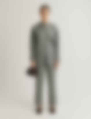 The Relaxed Pants in Lightweight Mélange Wool
