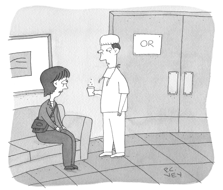 “We had to reschedule his surgery, it was interfering with our holiday party.”