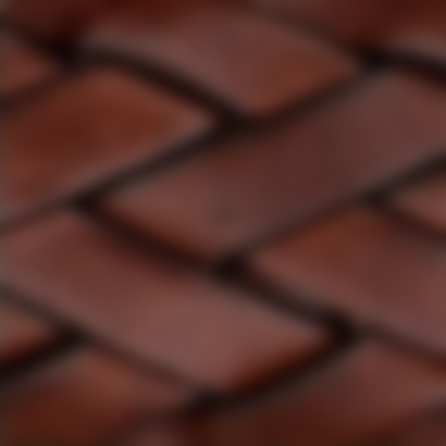 Woven Leather Belt in Brown