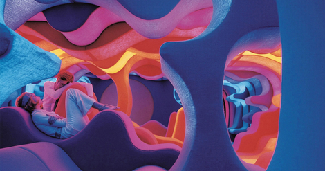 Verner Panton's Designs Go Up at the Vitra Design Museum, in Weil
