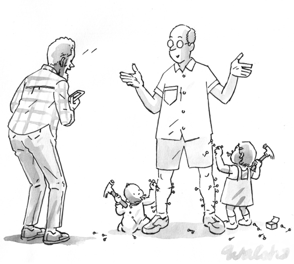 “It’s different when they’re your own.”