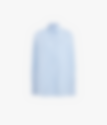 Oversized Men's Shirt in Blue Stripe