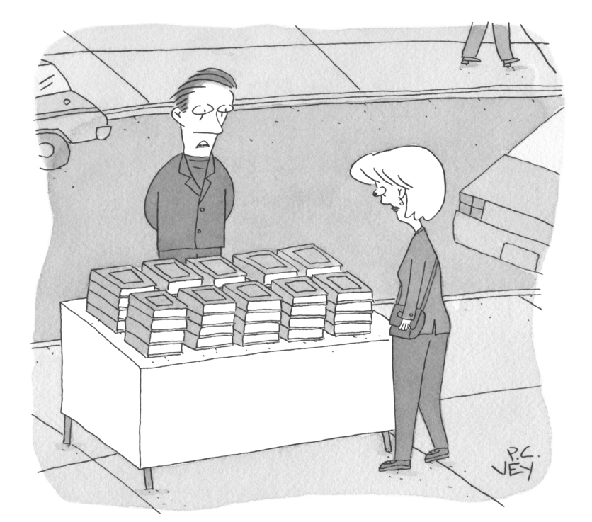 “I wrote, self-published, and remaindered it myself.”