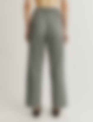 The Relaxed Pants in Lightweight Mélange Wool