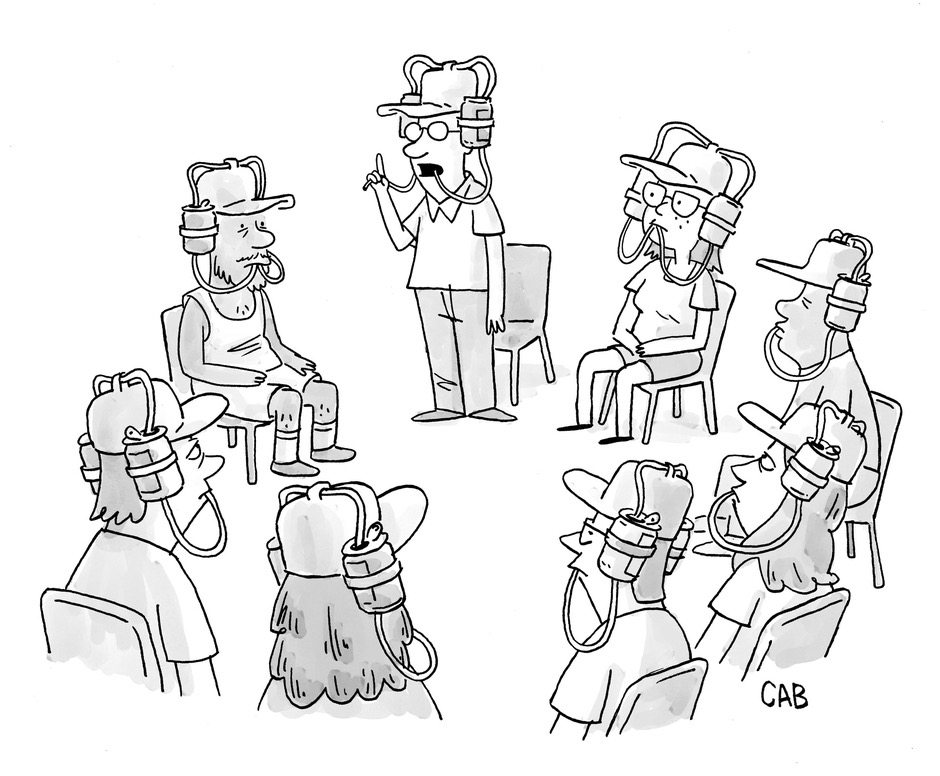 “I know this is a meeting about gambling, but maybe we should talk about our hats.”