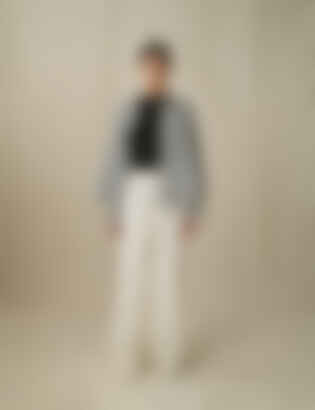 The Slouch Pants in Cotton Poplin