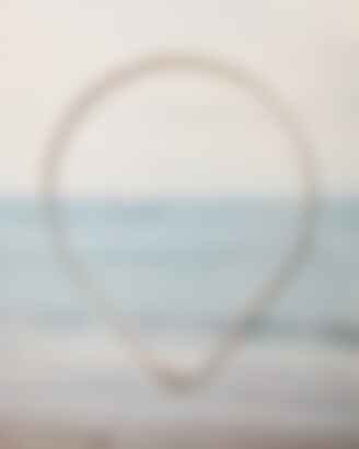 The Reason Rope Necklace in White