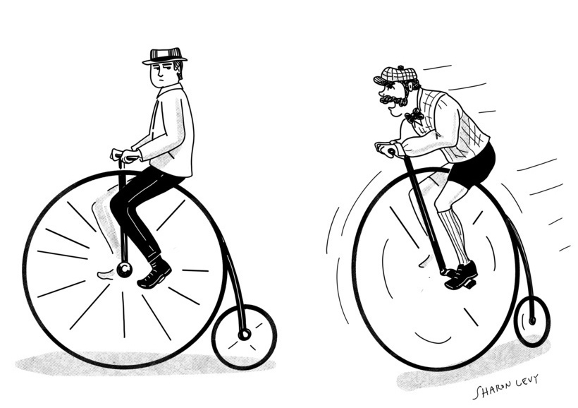 “On the gentleman’s left!”