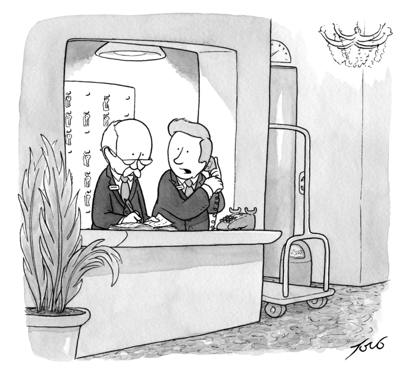 “Either it’s a toad trapped in a cement mixer, or Tom Waits is ordering room service.”