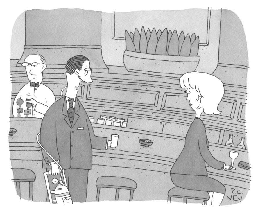 “Sure, you remember me. I’m the guy who collapsed here last night … right in front of you … and had to be rushed to the hospital.”