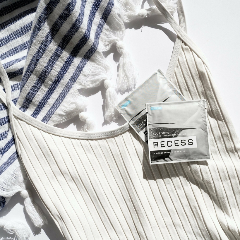 Recess AfterSun Aloe Wipes at Air Supply