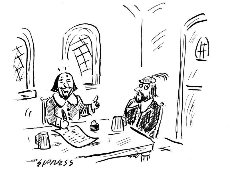 “Instead of a three-hour play with 20 performers, what about a single performer, alone onstage, telling jokes for 30 minutes?”