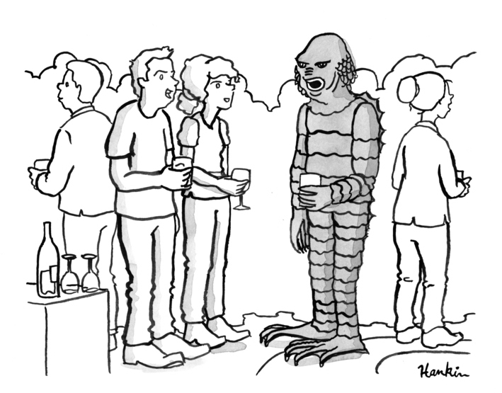 “I grew up in St. Louis and went to school in New Jersey and have been in Brooklyn ever since, but, sure, I guess technically I’m ‘from’ the Black Lagoon.”