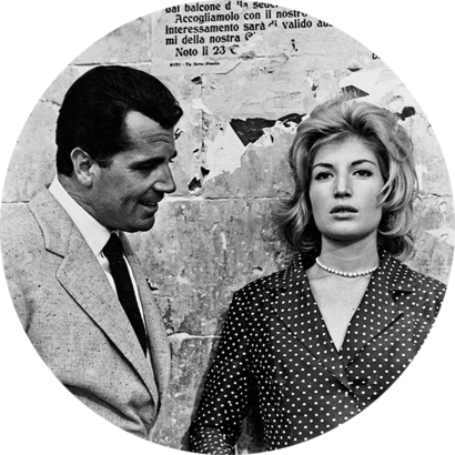Gabriele Ferzetti and Monica Vitti in “L’avventura” 1960