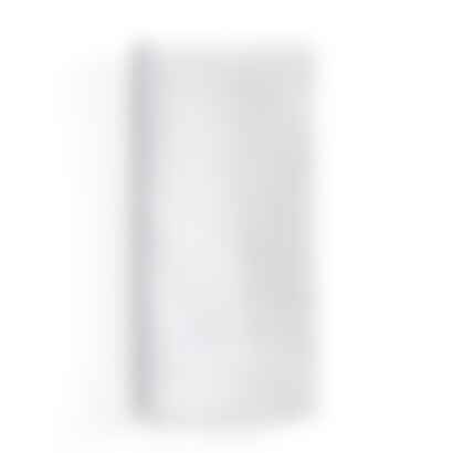 İznik Tile Flower Embroidered Napkin in White