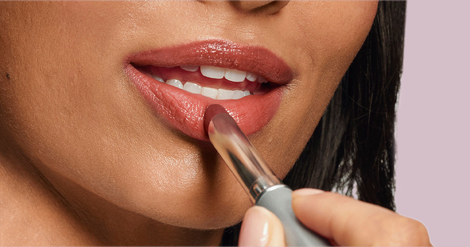 Clinique’s Try It On Almost Lipstick in Nude Honey Liptstick