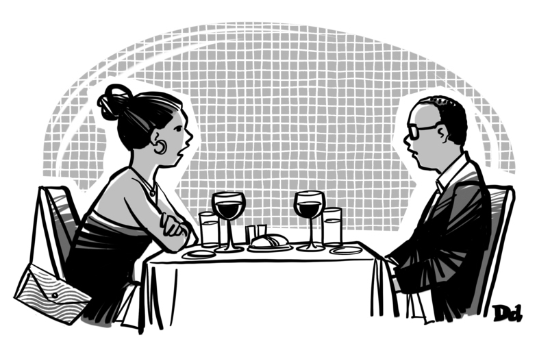 “Just this once, can we not talk about news or politics or money or family or relationships or children or friends or sex or religion or sports or culture or real estate or the past or the future?”