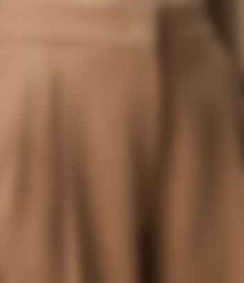 Cashmere Pleated Trouser in Camel